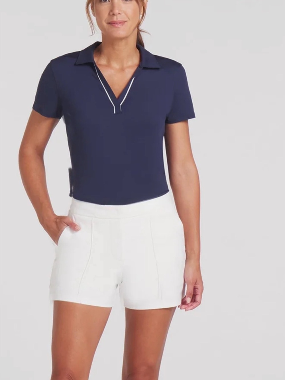 Puma Golf Women's Standard Costa Shorts Warm White Large New
